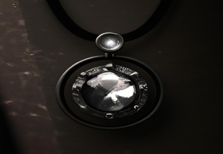 Impact of setting style and precious metal used on pendant 