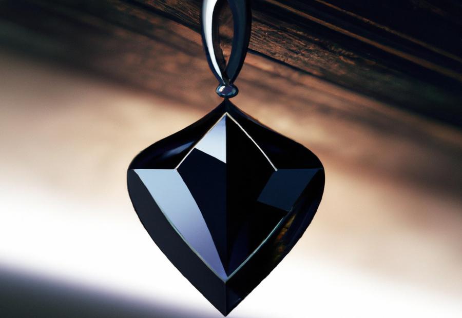 Customisation Options for Black Diamond Pendants: Metal Type, Cut Shape, Carat Options up to 1.75ct 