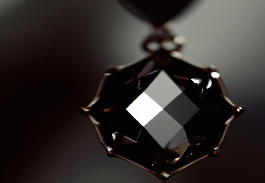Mens Black Diamond Pendants 