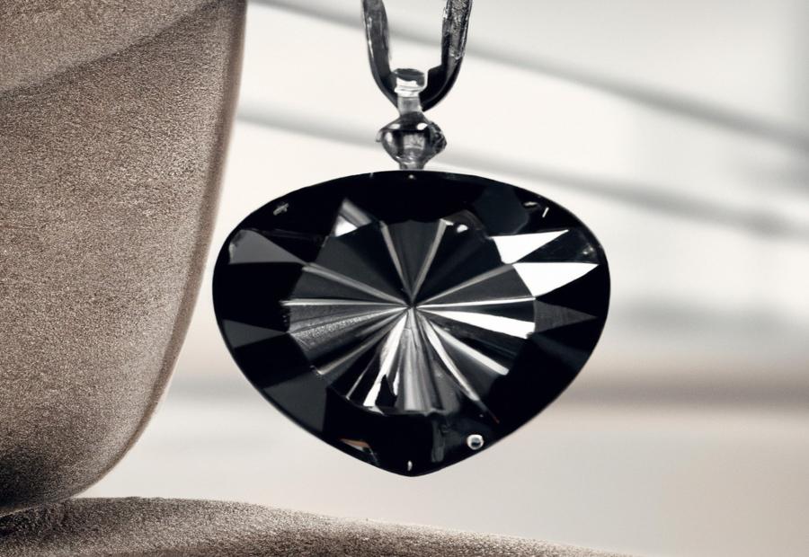 Design and Customization of Black Diamond Pendants 