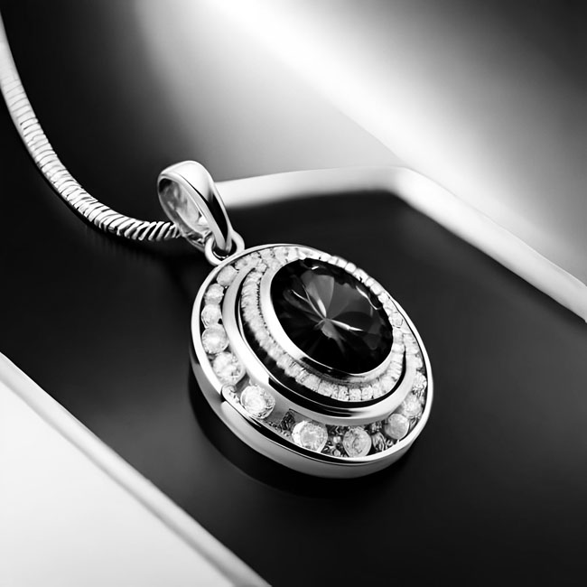 What is the symbolism of black diamonds in jewelry