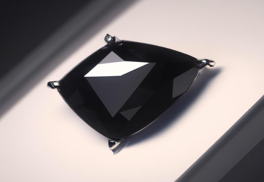 Black diamond engagement rings 